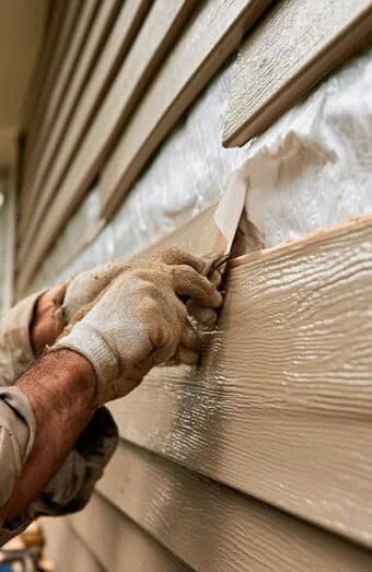 Vinyl Siding Repair X